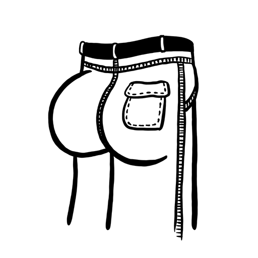 Jeans Butt